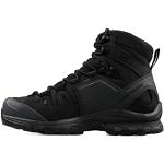 Chaussures de randonnée Salomon Quest 4D noires antistatiques Pointure 45,5 look militaire pour homme 