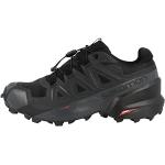 Chaussures de running Salomon Speedcross 5 noires en gore tex imperméables Pointure 42 look fashion pour femme en promo 