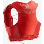 Sacs trail Salomon Skin rouges avec poche à eau look sportif pour homme 