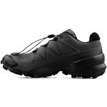 Chaussures de running Salomon Speedcross 5 noires Pointure 40 look fashion pour homme en promo 