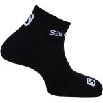 Chaussettes Salomon Salomon-Socks noires en coton mélangé en lot de 3 pour homme 