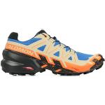 Chaussures de running de printemps Salomon Speedcross bleues en fibre synthétique Pointure 45,5 pour homme 