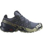Chaussures de running Salomon Speedcross 5 argentées en gore tex respirantes Pointure 48 look fashion pour homme 