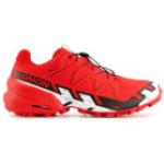Chaussures de running Salomon Speedcross rouges en gore tex Pointure 48 look fashion pour homme 