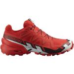Chaussures trail Salomon Speedcross rouges en gore tex Pointure 49,5 look fashion pour homme 