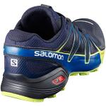 Chaussures de running Salomon Speedcross Vario vert lime Pointure 40 style marin pour homme 