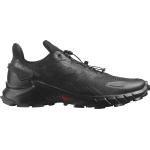 Chaussures de running Salomon Supercross noires Pointure 45,5 look fashion pour homme en promo 