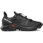 Chaussures de running Salomon Supercross noires en gore tex imperméables Pointure 40,5 look fashion pour homme en promo 