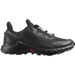 Chaussures de running Salomon Supercross noires en gore tex Pointure 37,5 look fashion pour femme en promo 