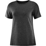 T-shirts Salomon noirs en lyocell tencel éco-responsable Taille XS pour femme 