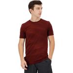 T-shirts Salomon Essential rouges en fil filet Taille XL look sportif pour homme 