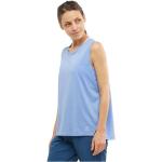 Salomon Outline Summer Sleeveless T-shirt Bleu S Femme