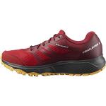 Chaussures de running Salomon Trailster rouges en caoutchouc Pointure 40 look fashion pour homme 
