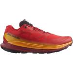 Chaussures trail Salomon Ultra Glide rouges en fil filet Pointure 48 look fashion pour homme en promo 