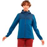Vestes Salomon Essential bleues imperméables coupe-vents respirantes Taille XS pour femme 