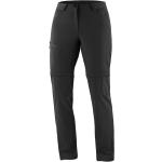 Vêtements de randonnée Salomon Wayfarer noirs en shoftshell stretch Taille S pour femme 
