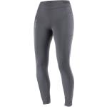 Vêtements de sport Salomon Trail gris stretch Taille M pour femme 