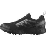 Chaussures de running Salomon Trail noires en gore tex imperméables Pointure 38 look fashion pour femme en promo 