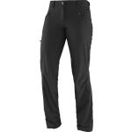 Pantalons de randonnée Salomon Wayfarer noirs bluesign imperméables respirants stretch Taille XXS pour femme 