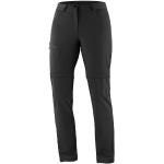 Pantalons de randonnée Salomon Wayfarer noirs respirants Taille L look fashion pour femme 