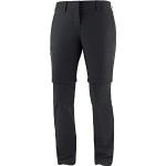 Pantalons de randonnée Salomon Wayfarer noirs Taille M look fashion pour femme 