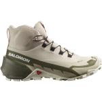 Chaussures de randonnée Salomon Cross Hike vert olive en gore tex Pointure 39,5 look fashion pour femme 