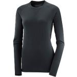 Maillots de running Salomon Sense noirs en polyamide Taille XL look fashion pour femme 