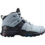 Salomon - Women's X Ultra 4 Mid Wide GTX - Chaussures de randonnée - UK 9 | EU 43 - quarry / black / legion blue