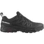 Chaussures trail Salomon noires en velours en gore tex Pointure 44 classiques pour homme en promo 