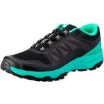 Chaussures trail Salomon Discovery turquoise en cuir Pointure 36 pour femme 