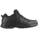 Chaussures de running Salomon XA Pro 3D noires en gore tex pour homme en promo 