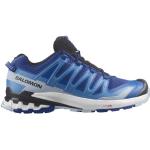 Chaussures de running Salomon XA Pro 3D bleues pour homme en promo 