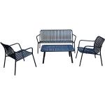 Tables basses Proloisir bleues en aluminium contemporaines 