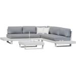 Sofas gris clair en aluminium 6 places 