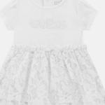Salopettes Guess blanches en jersey bio éco-responsable Taille 6 mois pour bébé de la boutique en ligne Guess.eu avec livraison gratuite 