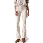 Jeans flare blancs Taille XXS look fashion pour femme 