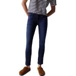 Jeans slim bleus look fashion pour femme 