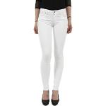 Pantalons skinny blancs look fashion pour femme 