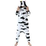 Pyjamas en polaires Samgu à motif vaches Taille XL look fashion pour femme en promo 