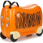 Valises rigides Sammies orange à motif tigres pour enfant 