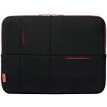 Housses Samsonite Airglow Sleeves noires à rayures en néoprène d'ordinateur portable 