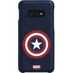 Samsung Friends Marvel Avengers Captain America (Galaxy S10e), Coque pour téléphone portable, Bleu, Rouge
