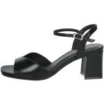 Sandales à talons Menbur noires en tissu Pointure 37 look fashion pour femme 