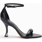 Sandales à talons Guess noires en cuir Pointure 35 avec un talon de plus de 9cm pour femme 