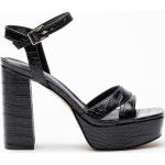 Sandales à talons Guess noires Pointure 38 pour femme en promo 