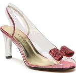 Sandales Azurée roses made in France Pointure 36 avec un talon jusqu'à 3cm pour femme 