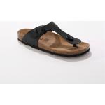 Sandales Blancheporte noires en cuir en cuir Pointure 38 pour femme 