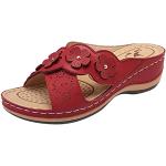 Sandales de marche rouges Pointure 39,5 look fashion 