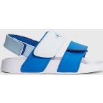Sandales de créateur Calvin Klein bleues en cuir synthétique en cuir Pointure 28 pour garçon 