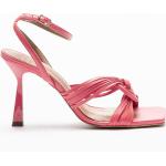 Sandales à talons roses Pointure 35 pour femme en promo 